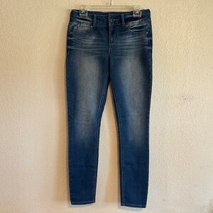 Maurices Dark Blue Skinny Jeans